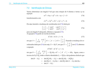 Matrizes e sistemas lineares
