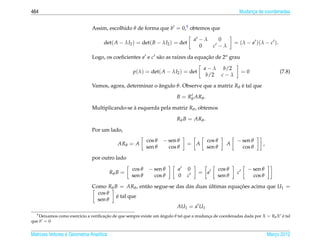 Matrizes e sistemas lineares