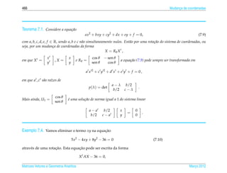 Matrizes e sistemas lineares