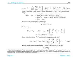 Matrizes e sistemas lineares