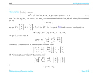 Matrizes e sistemas lineares