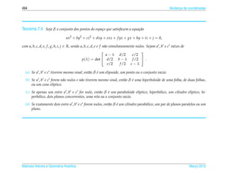 Matrizes e sistemas lineares