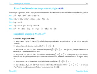 Matrizes e sistemas lineares