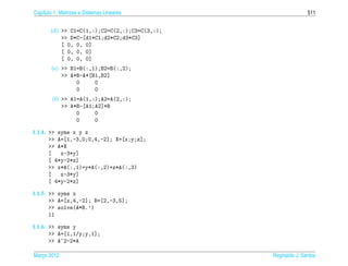 Matrizes e sistemas lineares
