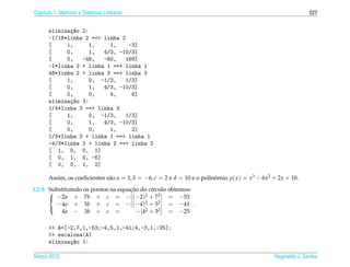 Matrizes e sistemas lineares