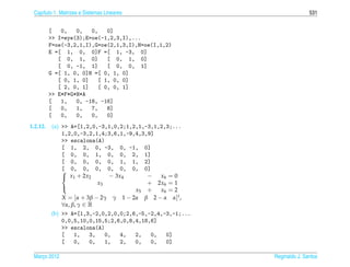 Matrizes e sistemas lineares