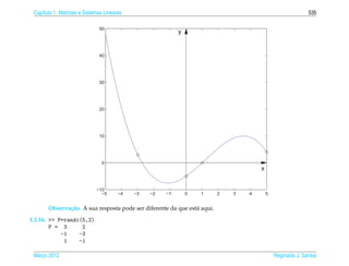 Matrizes e sistemas lineares