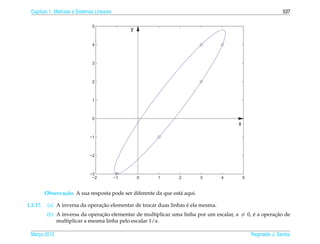 Matrizes e sistemas lineares