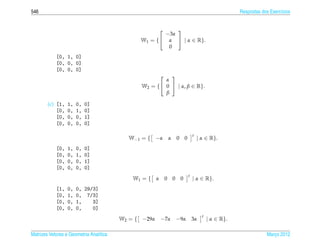 Matrizes e sistemas lineares