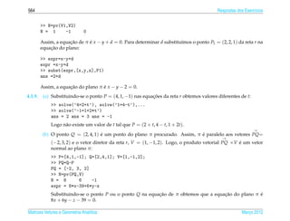 Matrizes e sistemas lineares