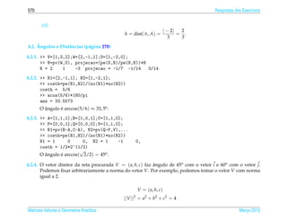 Matrizes e sistemas lineares