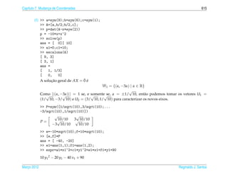 Matrizes e sistemas lineares