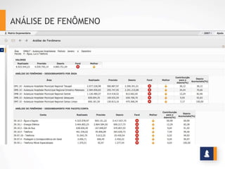 ANÁLISE DE FENÔMENO
 