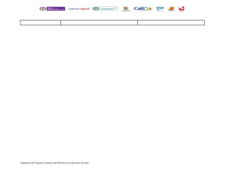 Adaptación del Programa Temáticas del Ministerio de Educación Nacional 
