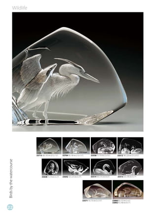 Wildlife




                              33713 160 x 185 mm (6 ½ x 7 ½”)    33704 90 x 140 mm (3 ½ x 5 ½”)            33558 75 x 110 mm (3 x 4 ½”)          33512 140 x 220 mm (5 ½ x 8 ½”)
Birds by the watercourse




                                     33638 75 x 70 mm (3 x 3”)   33642 125 x 225 mm (5 x 9”)               33314 105 x 155 mm (4 x 6”)           33313 120 x 180 mm (5 x 7”)




                                                                                               33571 70 x 135 mm (3 x 5 ½”)               33800 80 x 155 mm (3 x 6”)
                                                                                                                                          33892 95 x 180 mm (4 x 7”)

22
 