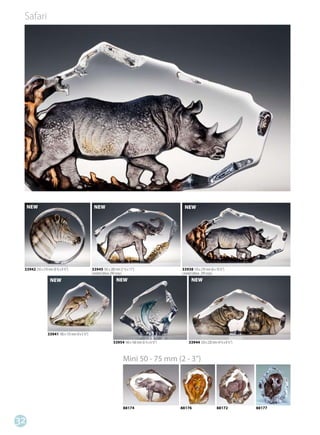 Safari




     NEW                                          NEW                                              NEW




 33942 210 x 210 mm (8 ½ x 8 ½”)                 33945 185 x 280 mm (7 ½ x 11”)                   33938 150 x 270 mm (6 x 10 ½”)
                                                 Limited Edition 299 st/pcs                       Limited Edition 299 st/pcs
                   NEW                                            NEW                                   NEW




                 33941 100 x 135 mm (4 x 5 ½”)

                                                                33954 160 x 160 mm (6 ½ x 6 ½”)       33944 120 x 220 mm (4 ½ x 8 ½”)



                                                                       Mini 50 - 75 mm (2 - 3”)




                                                                       88174                      88176                   88172         88177


32
 