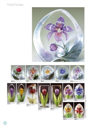 Floral Fantasy




             33918 80 x 75 mm (3 x 3”)        33922 90 x 85 mm (3 ½ x 3 ½”)        33919 65 x 65 mm (2 ½ x 2 ½”)     33920 65 x 65 mm (2 ½ x 2 ½”)      33921 90 x 85 mm (3 ½ x 3 ½”)


                                                                                                                                                                                             Design Mats Jonasson • Robert Ljubez




                                                                                                                                       33881 80 x 50 mm (3 x 2”) 33880 80 x 50 mm (3 x 2”)

     33876 135 x 55 mm    33877 135 x 55 mm
     (5 ½ x 2”)           (5 ½ x 2”)
                                               33817 140 x 70 mm
                                               (5 ½ x 3”)

                                                                              33874 200 x 95 mm            33875 200 x 95 mm
                                                                              (8 x 3 ½”)                   (8 x 3 ½”)




                                                                                                                                       33879 80 x 50 mm (3 x 2”) 33882 80 x 50 mm (3 x 2”)


36
 