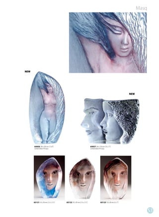 Masq




NEW




                                                                                                                   NEW




      65836 380 x 200 mm (15 x8”)                                       65837 260 x 330 mm (10 x 13”)
      Limited Edition 99 st/pcs                                         Limited Edition 99 st/pcs




      65121 145 x 90 mm (5 ½ x 3 ½”)   65122 145 x 90 mm (5 ½ x 3 ½”)                 65123 150 x 80 mm (6 x 3”)



                                                                                                                                53
 