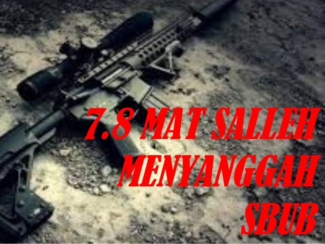Mat salleh menyanggah sbub