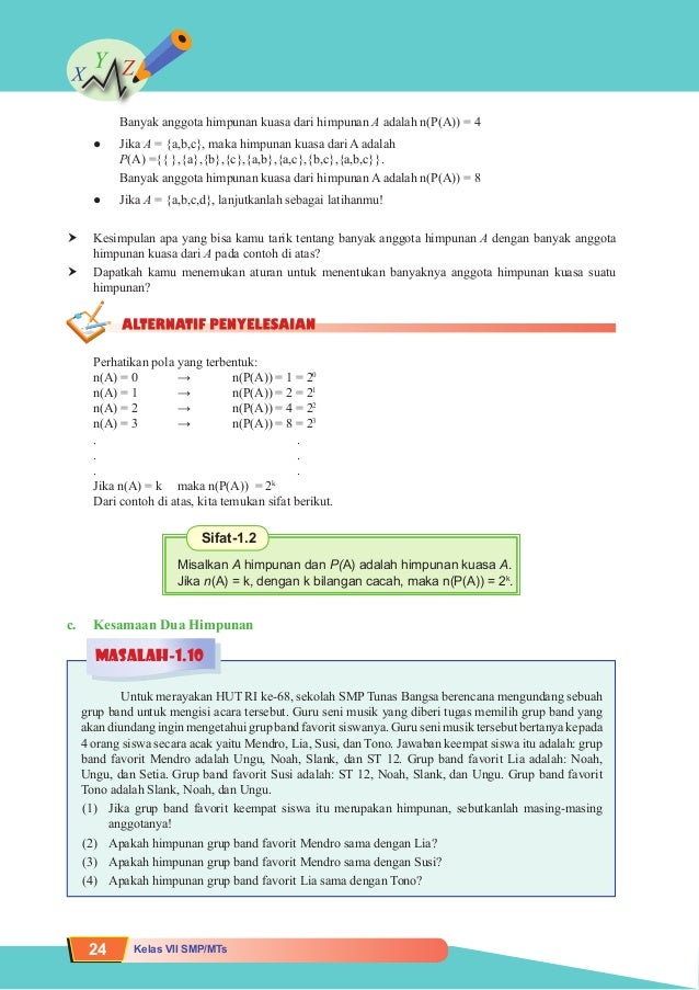 Matematika SMP Kelas VII Kurikulum 2013-Siswa