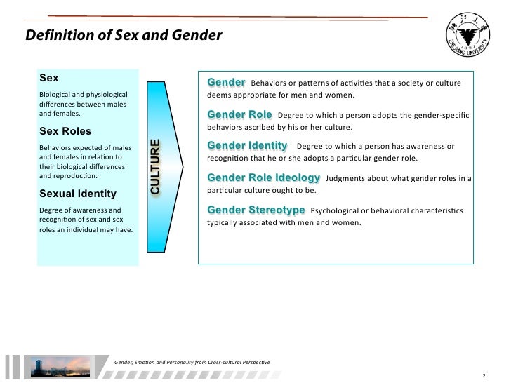 Emotions Through Culture And Gender