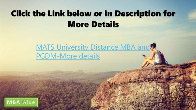 Mats University Distance Education