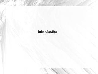 Introduction
 