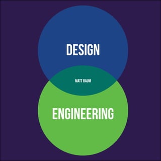 Engineering
Design
Matt Baum
 