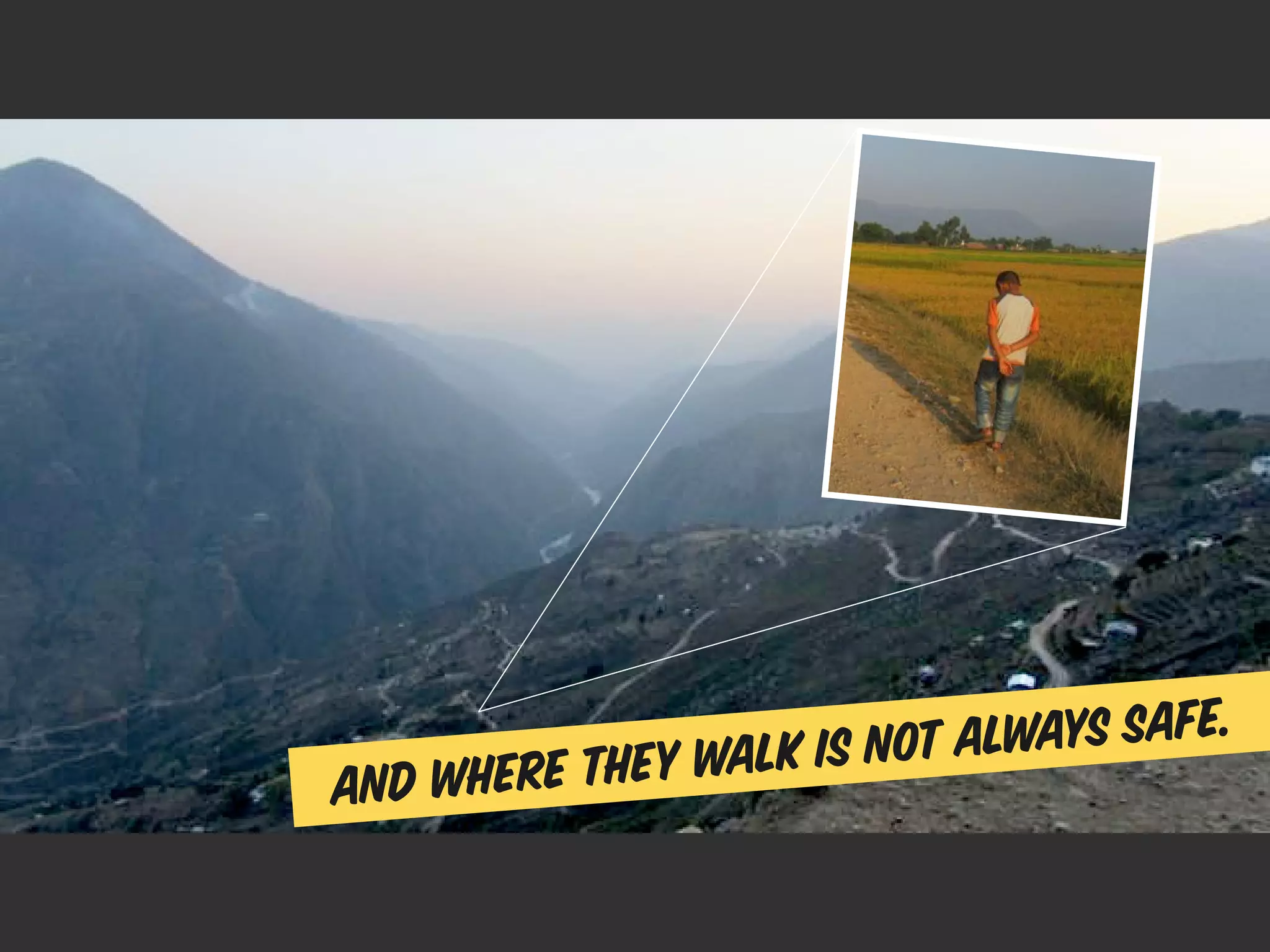 lk is not a lways safe.
and Wh ere they wa
 