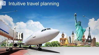 3 Intuitive travel planning
 