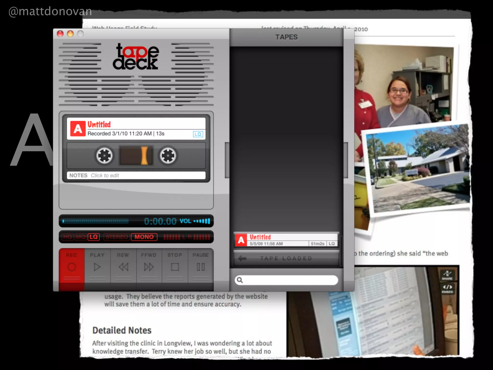@mattdonovan




Audience
 
