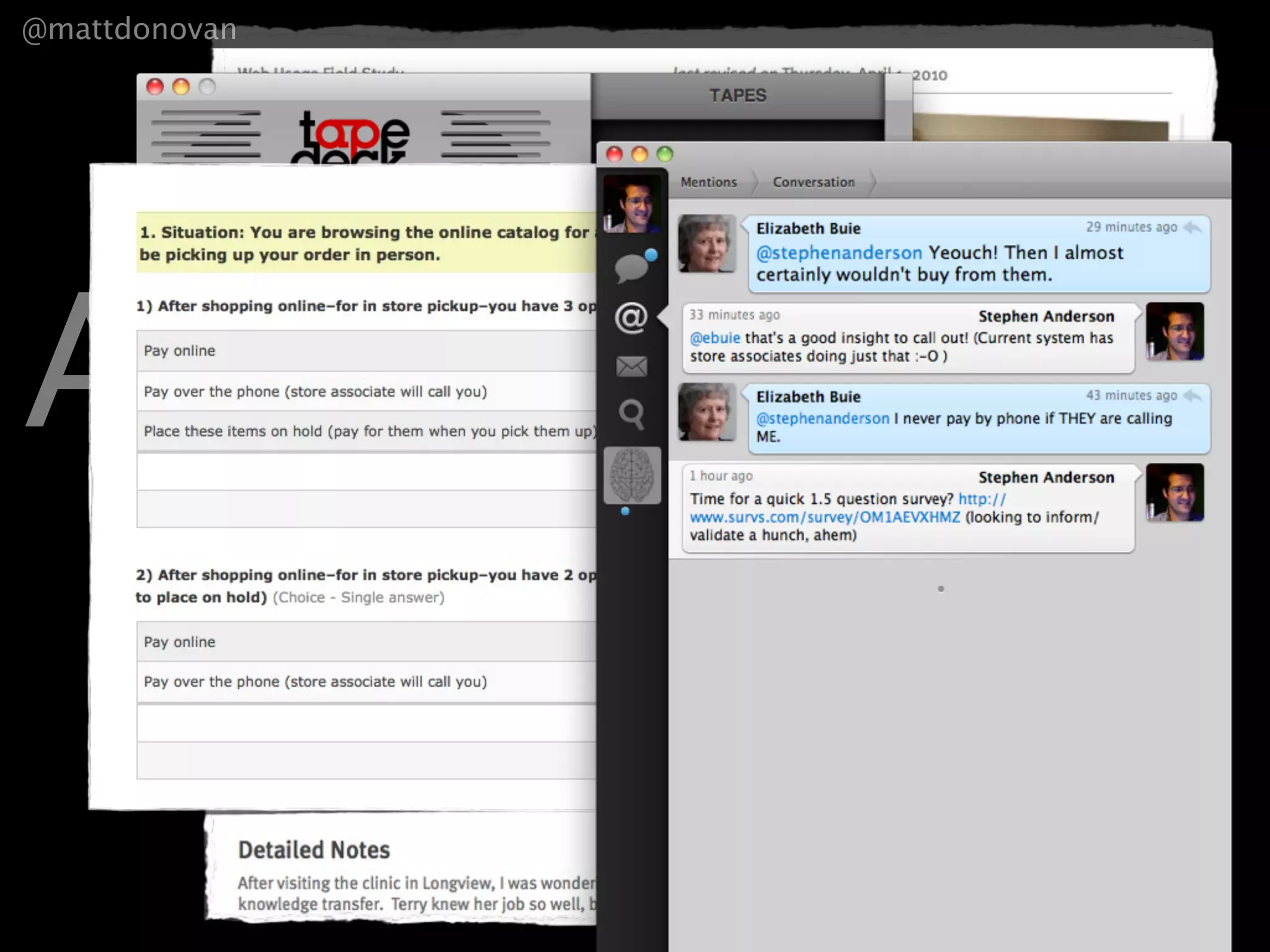 @mattdonovan




Audience
 