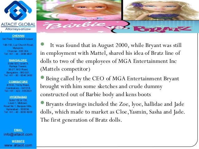 mattel v mga