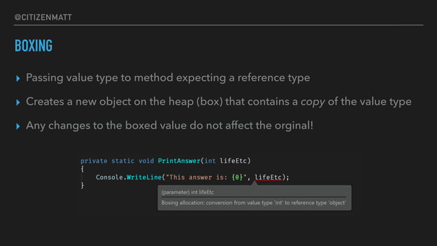 Matt Ellis Writing Allocation Free Code In C Ppt Matt Ellis Writing Allocation Free Code In C Ppt