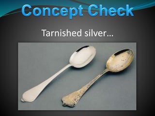 Tarnished silver…
 