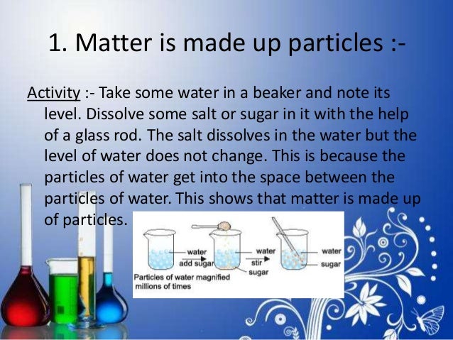 what is matter made of