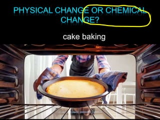 cake baking
 