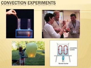CONVECTION EXPERIMENTS
 