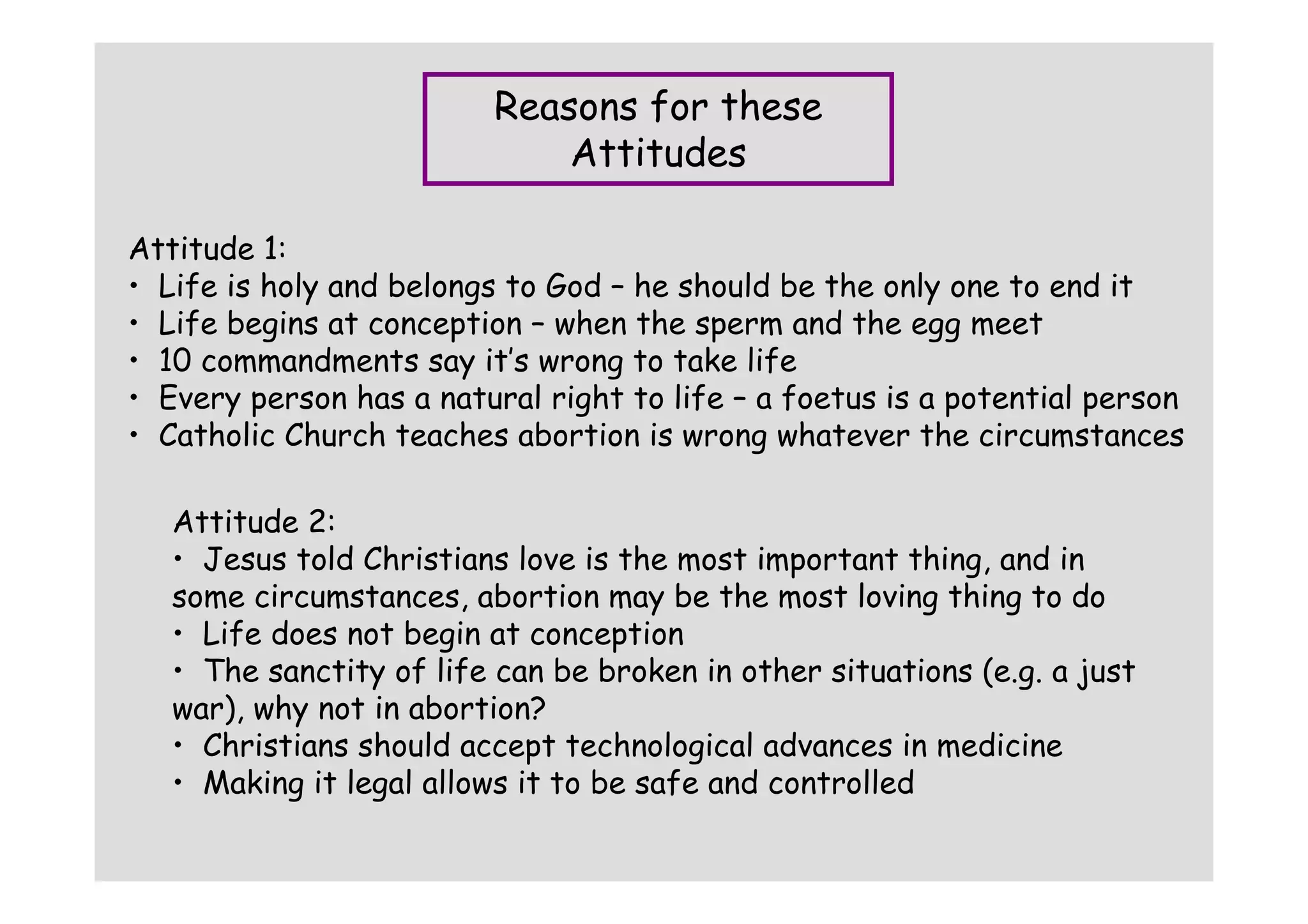 Matters Of Life And Death