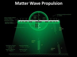Matter Wave Propulsion
 