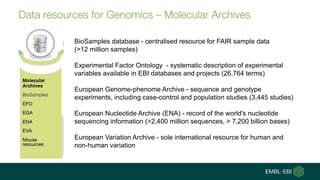 Advanced Bioinformatics for Genomics and BioData Driven Research | PPT