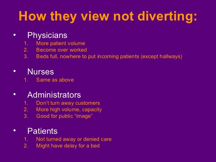 Maximizing ED/ Hospital Bed Capacity