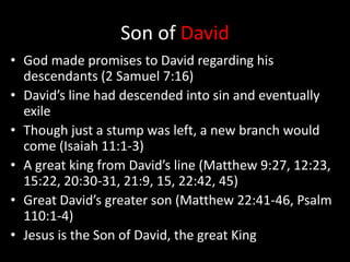Marvelous David Matthew 1 | PPTX