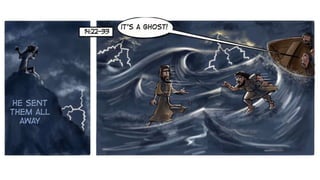 Jesus Feeds 5,000 and Walks on Water in Matthew 14