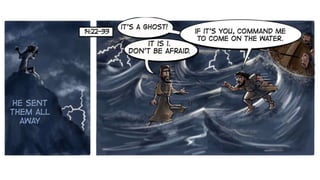 Jesus Feeds 5,000 and Walks on Water in Matthew 14