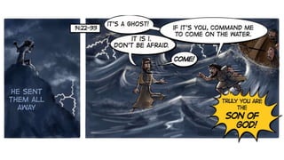 Jesus Feeds 5,000 and Walks on Water in Matthew 14