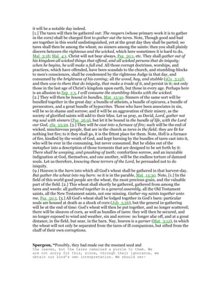 Matthew 13 commentary