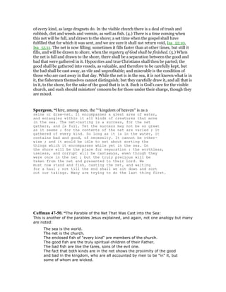 Matthew 13 commentary