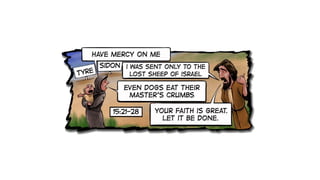 Jesus Feeds 4,000 | A Cartoonist's Guide to Matthew 15:1-16:12