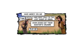 Jesus Feeds 4,000 | A Cartoonist's Guide to Matthew 15:1-16:12